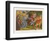 A Beggar, a Fool and a Witch Scare Off the Sergeants at Arms-null-Framed Giclee Print