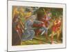 A Beggar, a Fool and a Witch Scare Off the Sergeants at Arms-null-Mounted Giclee Print