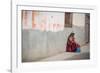 A Beggar Sits in the Street in Copacabana-Alex Saberi-Framed Photographic Print