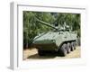 A Belgian Army Piranha IIIC with the Lcts-90 Cockerill Mk8 Gun-Stocktrek Images-Framed Photographic Print