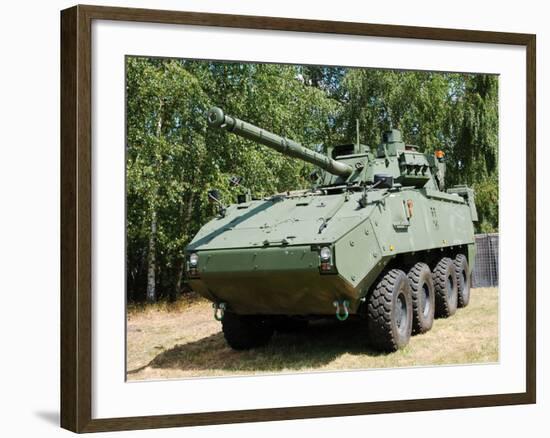 A Belgian Army Piranha IIIC with the Lcts-90 Cockerill Mk8 Gun-Stocktrek Images-Framed Photographic Print