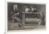 A Belgian Threshing Machine-null-Framed Giclee Print