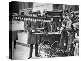 A Bell Busker, London, 1926-1927-McLeish-Stretched Canvas