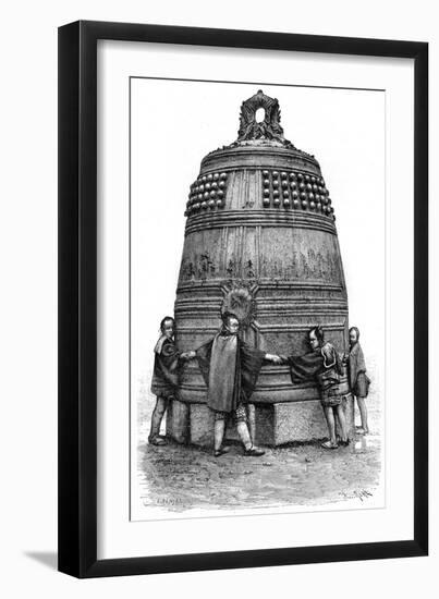 A Bell from the Shiba Quarter, Tokyo, Japan, 1895-Armand Kohl-Framed Giclee Print