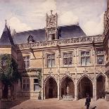 Cour intérieure de l'Hôtel de Cluny, Paris (Vème arr.), 1888-A. Benard-Giclee Print