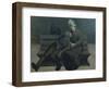 A Bench in Paris, 1960-Osmund Caine-Framed Giclee Print