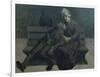 A Bench in Paris, 1960-Osmund Caine-Framed Giclee Print