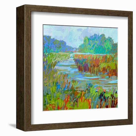 A Bend in the River-Jane Schmidt-Framed Art Print