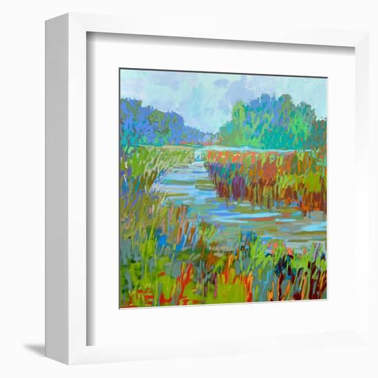 A Bend in the River-Jane Schmidt-Framed Art Print