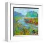 A Bend in the River-Jane Schmidt-Framed Art Print