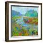 A Bend in the River-Jane Schmidt-Framed Art Print