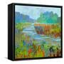 A Bend in the River-Jane Schmidt-Framed Stretched Canvas