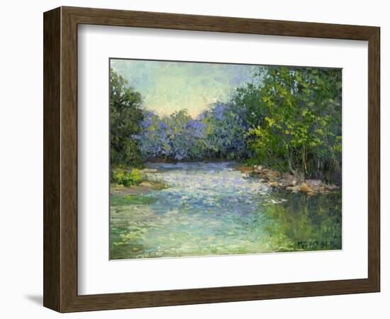 A Bend in the River-Mary Jean Weber-Framed Art Print