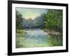 A Bend in the River-Mary Jean Weber-Framed Art Print