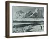 'A Berg Breaking Up in the Pack', c1910?1913, (1913)-Herbert Ponting-Framed Photographic Print