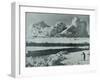 'A Berg Breaking Up in the Pack', c1910?1913, (1913)-Herbert Ponting-Framed Photographic Print