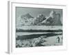 'A Berg Breaking Up in the Pack', c1910?1913, (1913)-Herbert Ponting-Framed Photographic Print