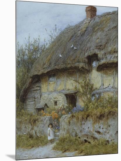 A Berkshire Cottage-Helen Allingham-Mounted Giclee Print