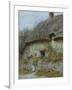 A Berkshire Cottage-Helen Allingham-Framed Giclee Print