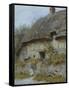 A Berkshire Cottage-Helen Allingham-Framed Stretched Canvas