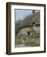 A Berkshire Cottage-Helen Allingham-Framed Giclee Print