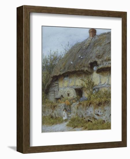 A Berkshire Cottage-Helen Allingham-Framed Giclee Print