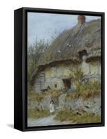 A Berkshire Cottage-Helen Allingham-Framed Stretched Canvas