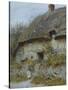 A Berkshire Cottage-Helen Allingham-Stretched Canvas