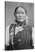 A Bhutia Woman, C1910-null-Stretched Canvas