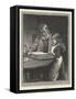 A Bible Lesson-Davidson Knowles-Framed Stretched Canvas