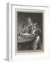 A Bible Lesson-Davidson Knowles-Framed Premium Giclee Print
