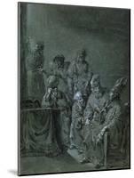 A Biblical Subject, 17th Century-Leonard Bramer-Mounted Giclee Print