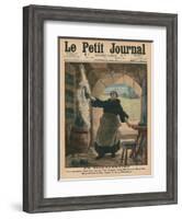 A Bicentenary, Two Hundred Years Ago Precisely, Dom Perignon, a Benedictine Monk of Hautvillers,…-French School-Framed Giclee Print