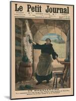 A Bicentenary, Two Hundred Years Ago Precisely, Dom Perignon, a Benedictine Monk of Hautvillers,…-French School-Mounted Giclee Print