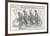 A Bicycle Made for Four-null-Framed Premium Giclee Print