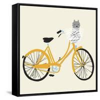 A Bicycle Made For Two-Jenny Frean-Framed Stretched Canvas