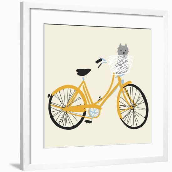 A Bicycle Made For Two-Jenny Frean-Framed Giclee Print