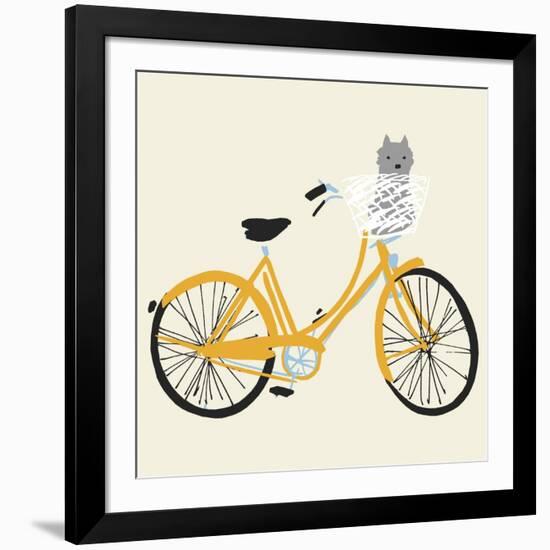 A Bicycle Made For Two-Jenny Frean-Framed Giclee Print