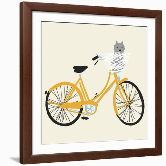 A Bicycle Made For Two-Jenny Frean-Framed Giclee Print