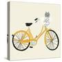 A Bicycle Made For Two-Jenny Frean-Stretched Canvas
