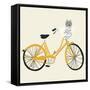 A Bicycle Made For Two-Jenny Frean-Framed Stretched Canvas