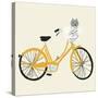 A Bicycle Made For Two-Jenny Frean-Stretched Canvas