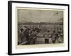 A Bicycle Race for Ladies at Halensee, Near Berlin-null-Framed Giclee Print