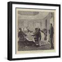 A Big Baby Coming in to Dessert-null-Framed Giclee Print