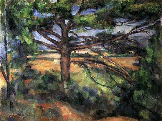 A Big Pine Tree Near Aix, 1895-1897 Giclee Print by Paul 