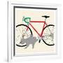 A Bike For The Boys-Jenny Frean-Framed Giclee Print