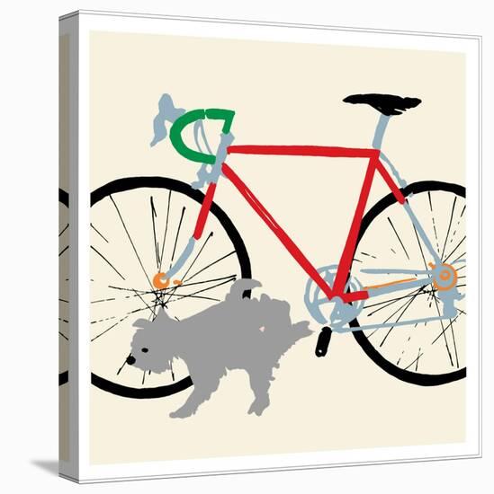 A Bike For The Boys-Jenny Frean-Stretched Canvas