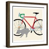 A Bike For The Boys-Jenny Frean-Framed Giclee Print