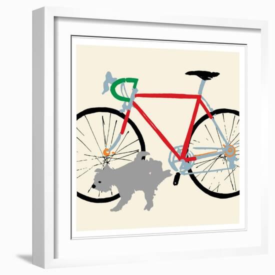 A Bike For The Boys-Jenny Frean-Framed Giclee Print