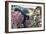 A bike loaded with fresh flowers at the flower market in Mandalay, Myanmar (Burma), Asia-Alex Treadway-Framed Photographic Print